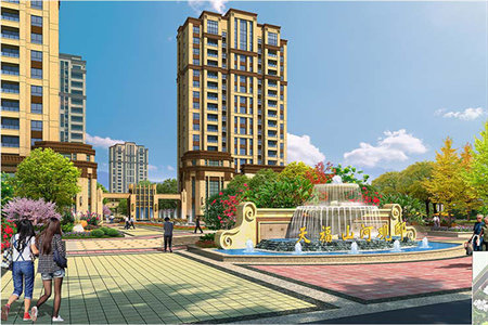 城西金城花园3室2厅1卫85m2简单装修